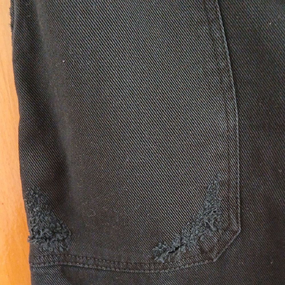 Zara Black Chinos Classic Straight-Leg M EUC - Picture 3 of 5